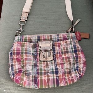 Coach cross body purse